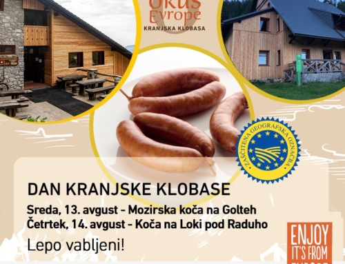 V AVGUSTU VABLJENI NA GOLTE IN POD RADUHO, NATO PA ŠE NA KOPE